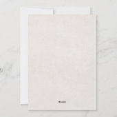 Soft Pink Hearts Pattern Postcard Feestdagenkaart (Achterkant)