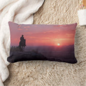Soft Pink Lavender Sunset Romantic Western Art Kussen (Deken)