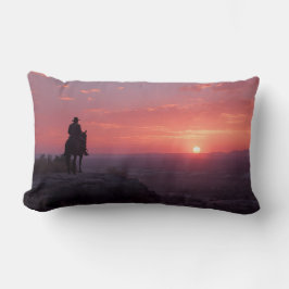 Soft Pink Lavender Sunset Romantic Western Art Kussen