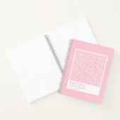 Soft Pink Leopard Swatch Notitieboek (Binnen)