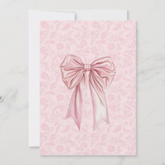 Soft Pink Marble Graduation Party Uitnodiging (Achterkant)