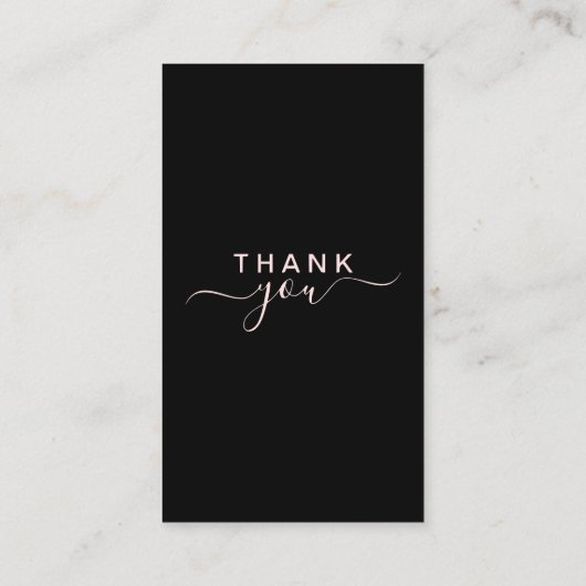 Soft Pink Modern QR Code Google Review Visitekaartje (Achterkant)