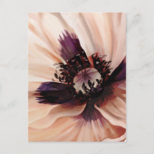 Soft Pink Poppy Briefkaart