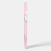 Soft Pink Rose Bouquet Art Hoesje-Mate iPhone Case (Achterkant / Links)