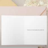 soft pink roses floral thank you card bedankkaart