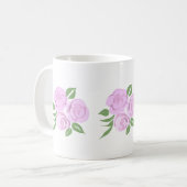 Soft Pink Roses Mok (Voorkant links)