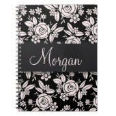 Soft Pink Roses Notitieboek (Voorkant)