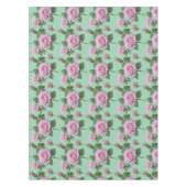 Soft Pink Roses With Subtle Lavender Highlights Tafelkleed (Voorkant)