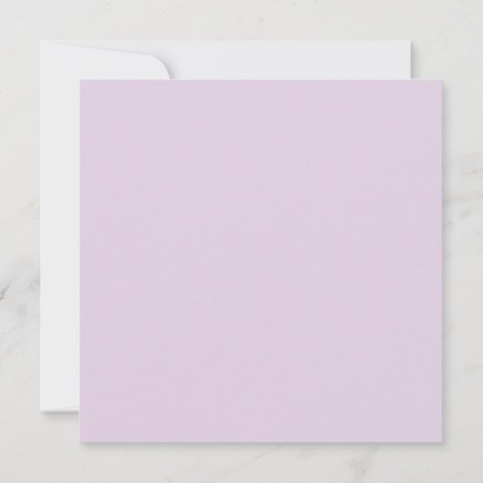 Soft Pink Save the Date-Kaart (Achterkant)