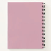 Soft Pink School Journal of Notitieboek (Achterkant)