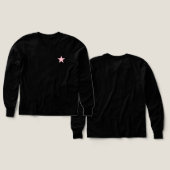 Soft Pink Star Design – Schattige en dromerig esth (Voorkant /achterkant)