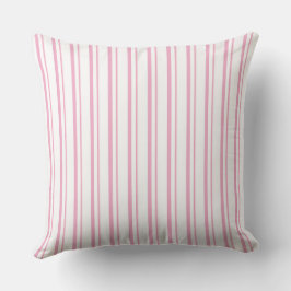 soft pink strips throw pillow kussen
