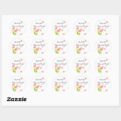 Soft Pink Tulips Ronde Sticker (Vel)