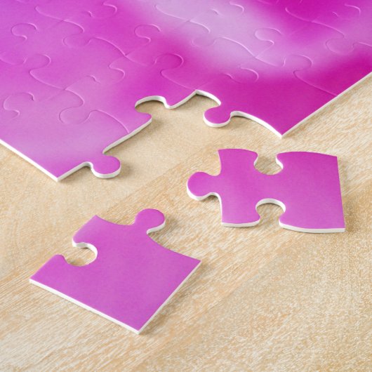 Soft Pinks Chrysanthemum Legpuzzel (Zijkant)