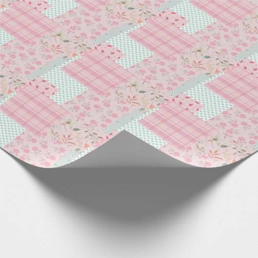 Soft Pinky Girly  Cadeaupapier (Hoek)