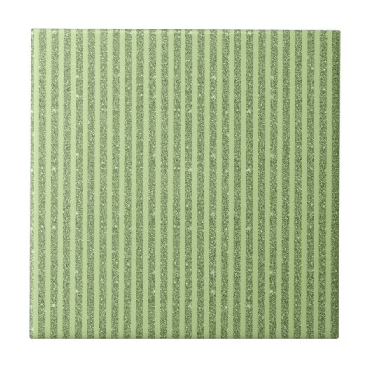 Soft Pistachio Glitter Style Minimal Pattern Tegeltje (Voorkant)