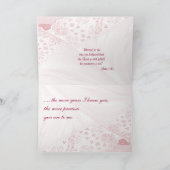 Soft PK Lace Any Ocassion-customize Kaart (Binnen)