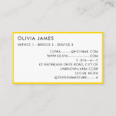 Soft play speelgoed Kinderopvang Kinderopvang Nann Visitekaartje (Achterkant)