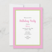 Soft Plum Pink Floral Bouquet Kaart (Achterkant)