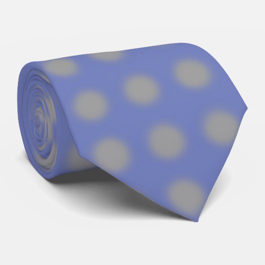 Soft Polka Dot Stropdas (Opgerold)