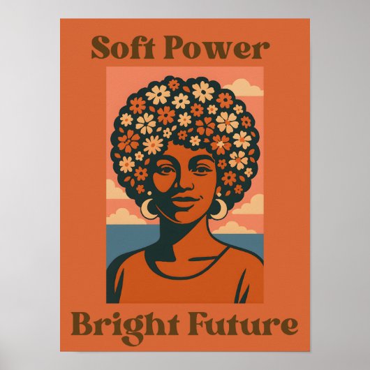 Soft Power, Bright Future - Art Poster (Voorkant)