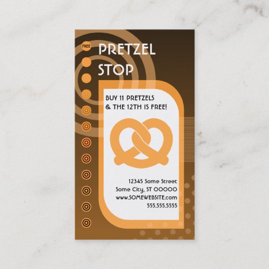soft pretzel loyalty - sinaasappels (Voorkant)