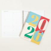 Soft Primary Bold Color Block Planner (Display)