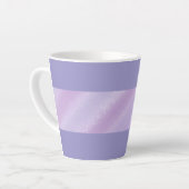 Soft Purple Aesthetic Latte Mug Latte Mok (Linkerhoek)
