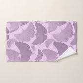 Soft Purple Ginkgo Botanical Dream 1 Bad Handdoek (Handdoek)