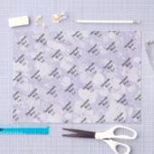 Soft Purple Marble Drip Tissuepapier (Craft)