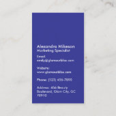 Soft Rainbow Aesthetic Branding Visitekaartje (Achterkant)