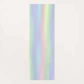 Soft Rainbow Holographic | Aangepast Yogamat (Achterkant)