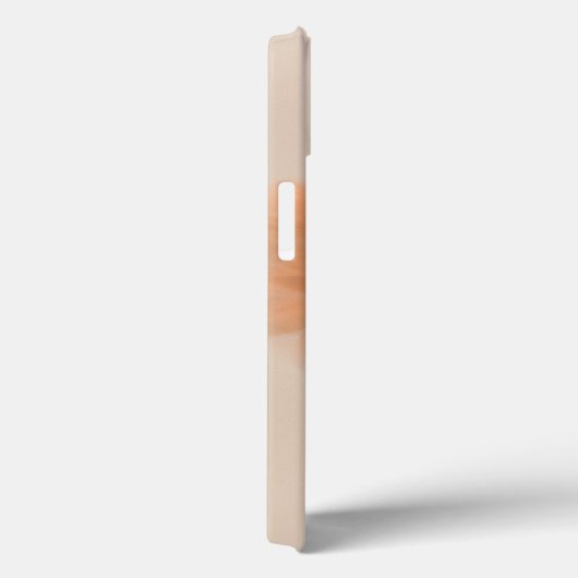 Soft Red Flower Aesthetic iPhone Case | Minimal  (Achterkant / Rechts)