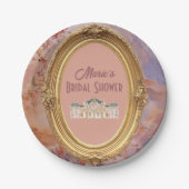 Soft Renaissance Rococo esthetisch Vrijgezellenfee Papieren Bordje (Voorkant)