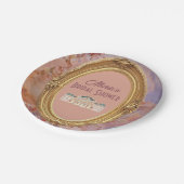 Soft Renaissance Rococo esthetisch Vrijgezellenfee Papieren Bordje (Gekanteld)