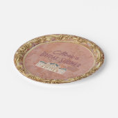 Soft Renaissance Rococo esthetisch Vrijgezellenfee Papieren Bordje (Gekanteld)