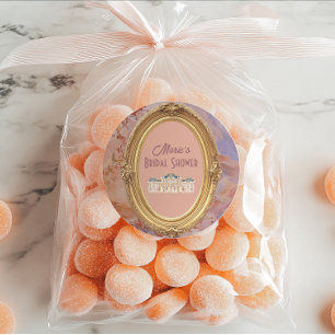 Soft Renaissance Rococo esthetisch Vrijgezellenfee Ronde Sticker