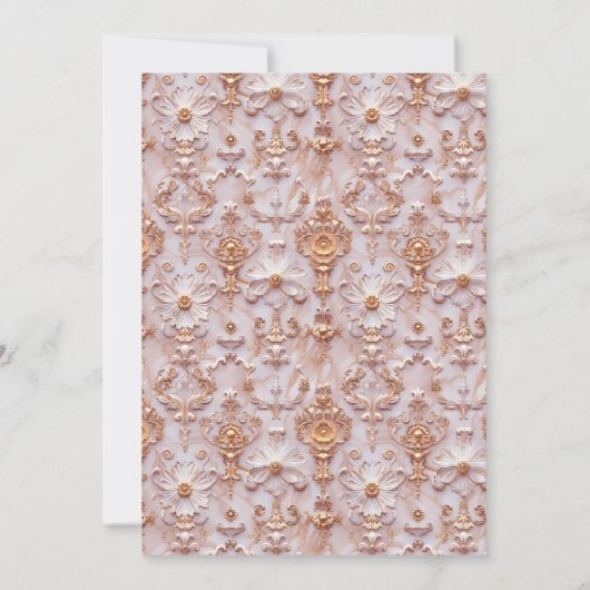 Soft Renaissance Rococo esthetische verjaardagsfee Kaart (Achterkant)