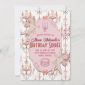 Soft Renaissance Rococo esthetische verjaardagsfee Kaart (Voorkant)