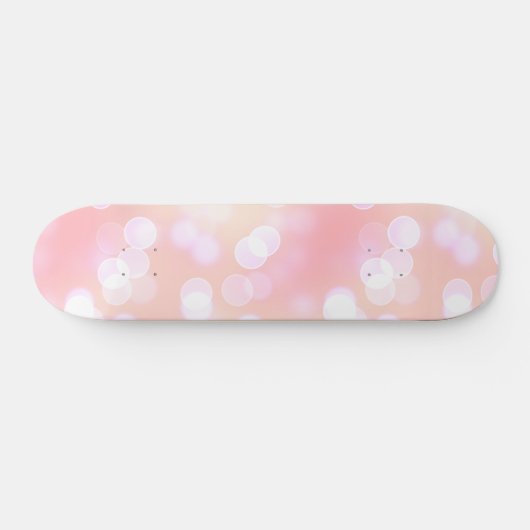 Soft roze anesthetisch keh-patroon persoonlijk skateboard (Horizontaal)