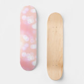 Soft roze anesthetisch keh-patroon persoonlijk skateboard (Voorkant)