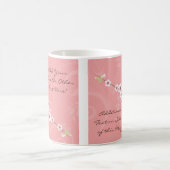 Soft roze Cherry Blossom Koffiemok (Center)