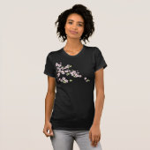 Soft roze Cherry Blossom T-shirt (Voorkant volledig)