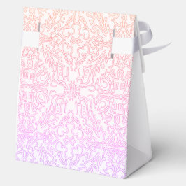Soft Roze Droom Mandala-patroonserie Bedankdoosjes