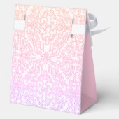 Soft Roze Droom Mandala-patroonserie Bedankdoosjes (Achterkant)