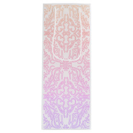 Soft Roze Droom Mandala-patroonserie Wijn Cadeautas
