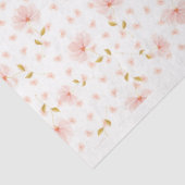Soft roze Flowers Petals Tissue Paper Tissuepapier (Detail)