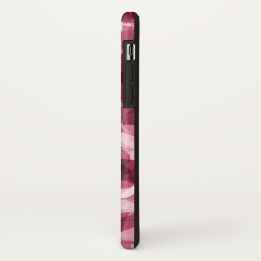 Soft roze Kawaii Hearts Background Case-Mate iPhone Case (Achterkant/links)