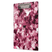 Soft roze Kawaii Hearts Background Klembord (Links)