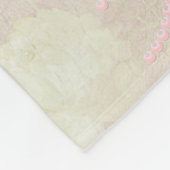 Soft roze thea Party Fleece Deken (Hoek)